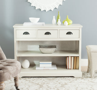 Safavieh Prudence Bookshelf Unit White Furniture  Feature