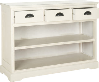 Safavieh Prudence Bookshelf Unit White Furniture 