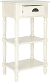 Safavieh Chucky Accent Table With Storage White Furniture 