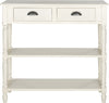 Safavieh Salem Console Table With Storage White Furniture main image
