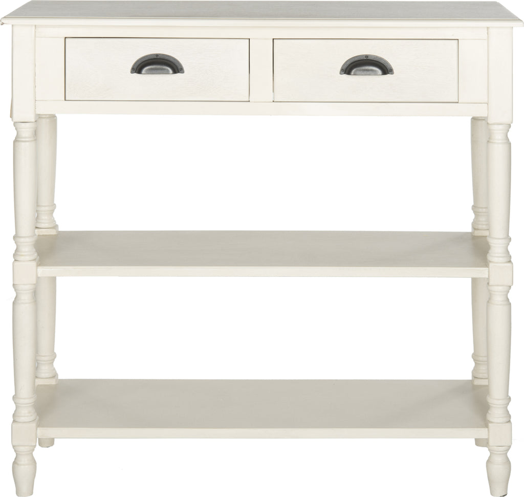 Safavieh Salem Console Table With Storage White Furniture main image