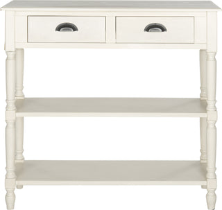 Safavieh Salem Console Table With Storage White Furniture main image