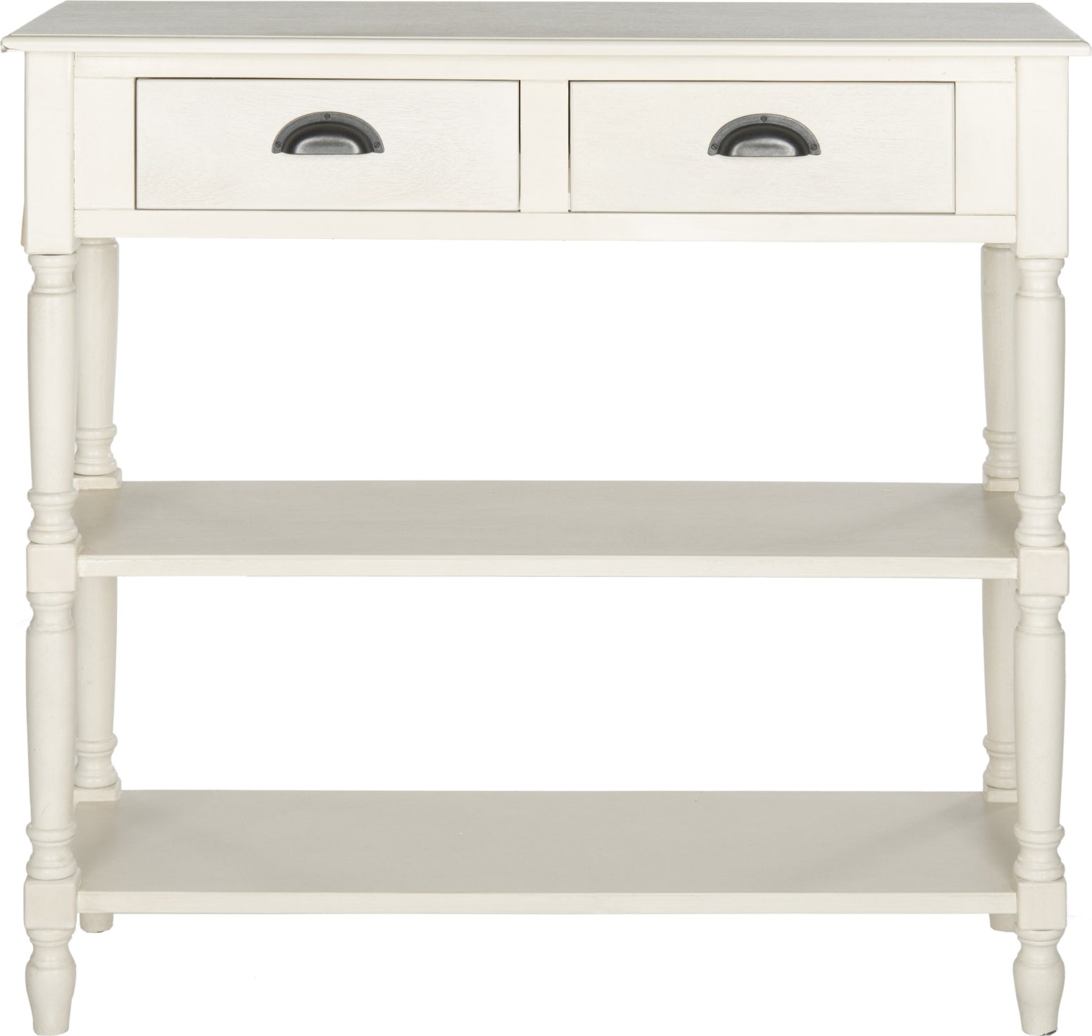 Safavieh Salem Console Table With Storage White Furniture main image