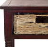 Safavieh Christa Console Table With Storage Cherry Furniture 