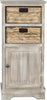 Safavieh Connery Cabinet Vintage White Furniture main image