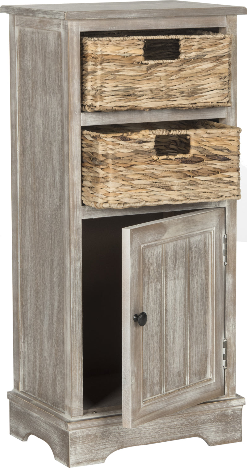 Safavieh Connery Cabinet - Distressed White