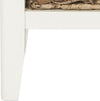 Safavieh Everly Drawer Side Table Distressed White Furniture 