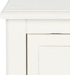 Safavieh Everly Drawer Side Table Distressed White Furniture 