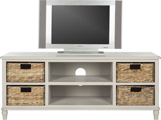 Safavieh Rooney Entertainment Unit Vintage Grey Furniture main image