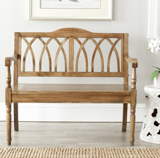 Safavieh Benjamin Bench Oak Furniture 