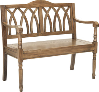 Safavieh Benjamin Bench Oak Furniture 