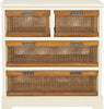 Safavieh Jackson 4 Drawer Storage Unit Barley and Cane Furniture main image