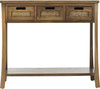 Safavieh Autumn 3 Drawer Console Oak Furniture main image