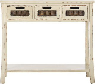 Safavieh Autumn 3 Drawer Console Vintage Cream Furniture main image