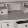 Safavieh Landon 5 Drawer Writing Desk Quartz Grey Furniture 