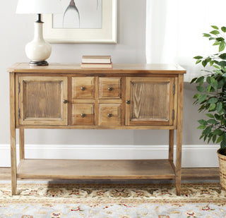 Safavieh Charlotte Storage Sideboard Oak Furniture 