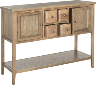 Safavieh Charlotte Storage Sideboard Oak Furniture 