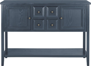 Safavieh Charlotte Storage Sideboard Slate Teal Furniture main image