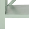 Safavieh Candence Cross Back End Table Dusty Green Furniture 