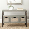 Safavieh Joshua 3 Drawer Console French Grey Furniture  Feature