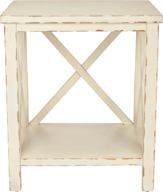 Safavieh Mia End Table Vintage Cream Furniture main image