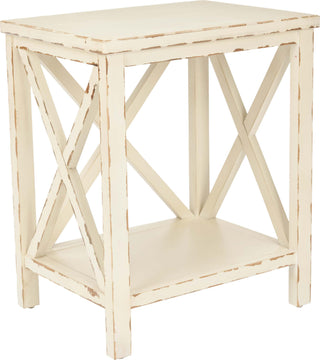 Safavieh Mia End Table Vintage Cream Furniture Main