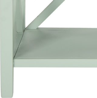 Safavieh Liam 2 Tier Open Bookcase Dusty Green Furniture 