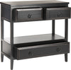 Safavieh Branson 3 Drawer Sideboard Black Furniture 