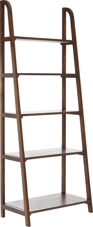 Safavieh Albert 5 Tier Etagere Dark Teak Furniture  Feature