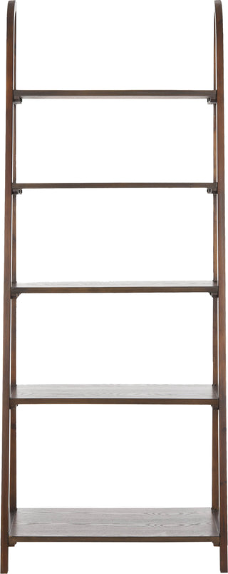 Safavieh Albert 5 Tier Etagere Dark Teak Furniture main image