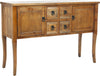 Safavieh Dolan Sideboard With Storage Drawers Brown Pine Furniture 