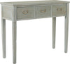 Safavieh Cindy Console With Storage Drawers French Grey Furniture 