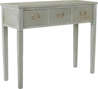 Safavieh Cindy Console With Storage Drawers French Grey Furniture 