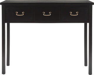 Safavieh Cindy Console With Storage Drawers Black Furniture main image