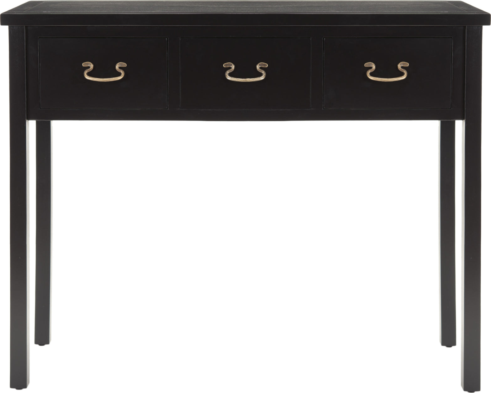 Safavieh Cindy Console With Storage Drawers Black Furniture main image