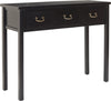 Safavieh Cindy Console With Storage Drawers Black Furniture 