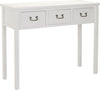 Safavieh Cindy Console With Storage Drawers White Furniture 