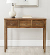 Safavieh Cindy Console With Storage Drawers Oak Furniture  Feature