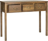 Safavieh Cindy Console With Storage Drawers Oak Furniture 