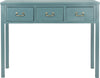 Safavieh Cindy Console With Storage Drawers Slate Teal Furniture main image