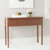 Safavieh Cindy Console With Storage Drawers Terracotta  Feature