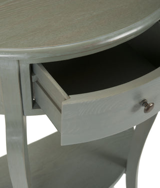 Safavieh Jan Demilune Small Console French Grey Furniture 