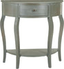 Safavieh Jan Demilune Small Console French Grey Furniture main image