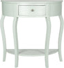 Safavieh Jan Demilune Small Console Dusty Green Furniture main image