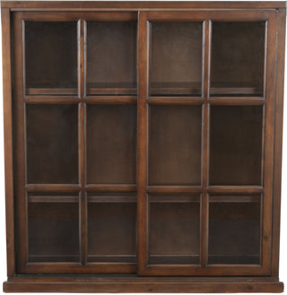 Safavieh Greg3 Tier Bookcase Dark Teak Furniture main image