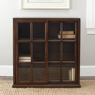 Safavieh Greg3 Tier Bookcase Dark Teak Furniture  Feature