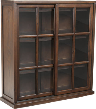 Safavieh Greg3 Tier Bookcase Dark Teak Furniture 