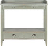 Safavieh Peter Console With Storage Drawers French Grey Furniture main image