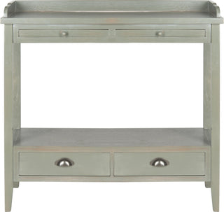 Safavieh Peter Console With Storage Drawers French Grey Furniture main image