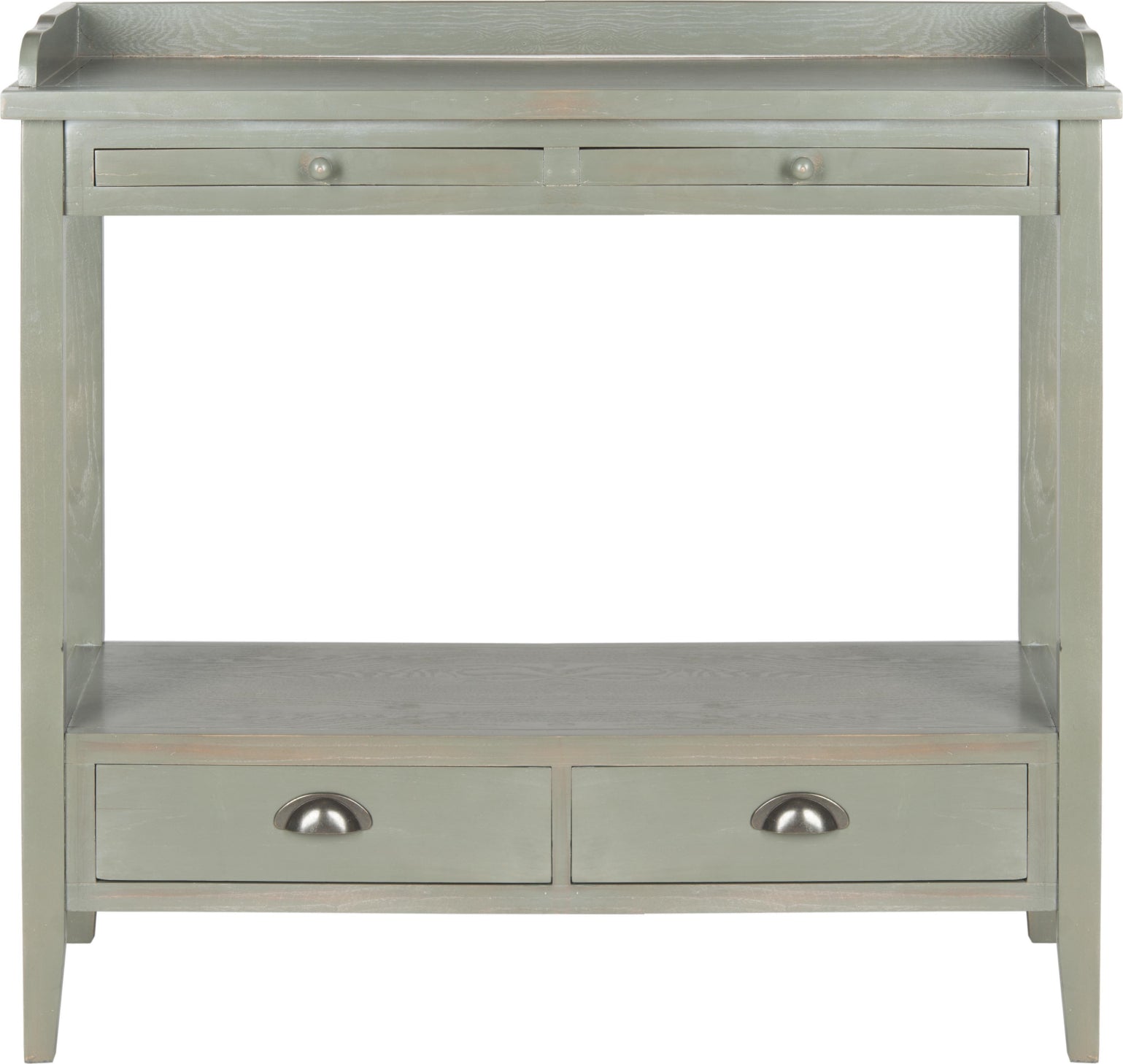 Safavieh Peter Console With Storage Drawers French Grey Furniture main image